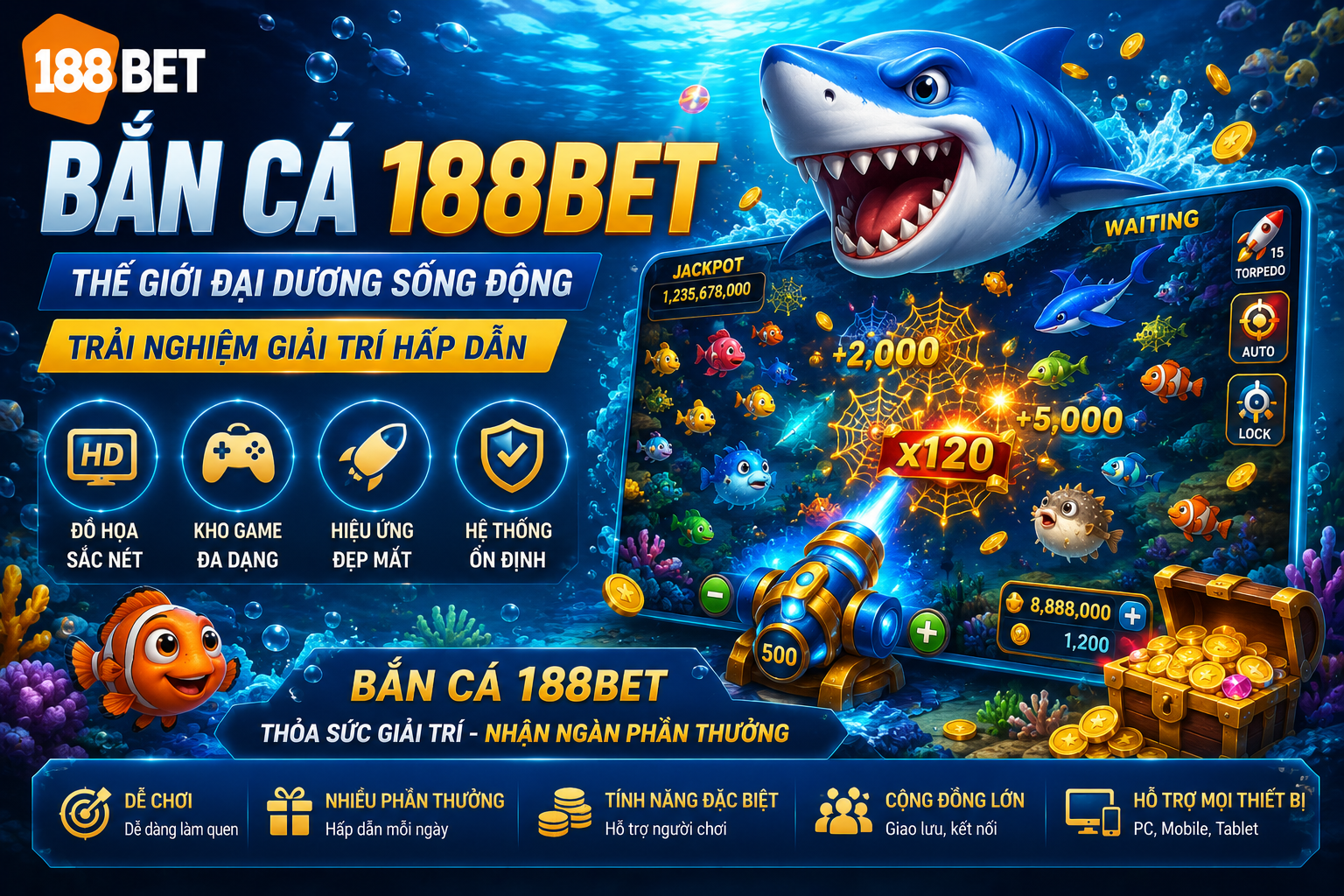 Giới Thiệu Về Bắn Cá 188BET